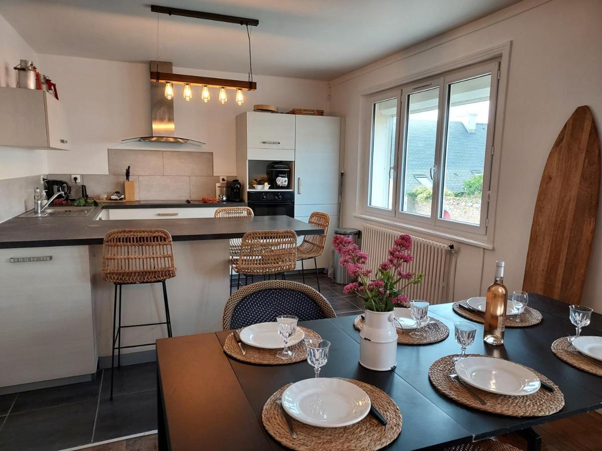 Maison Au Coeur Du Bourg, Plages A Pied Plougasnou Extérieur photo